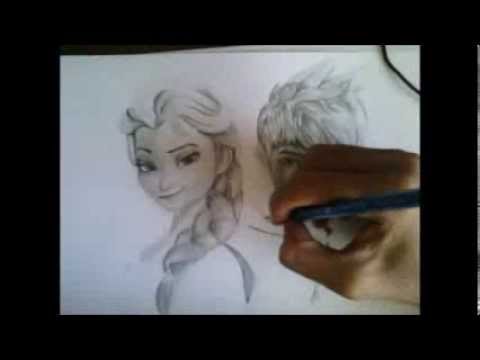 how to draw jack frost