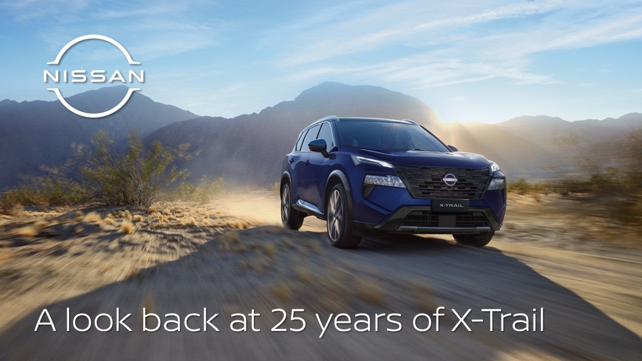 Nissan X-Trail: A look at 25 years of adventures and countless journeys