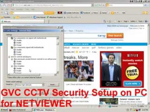 how to connect cctv camera to pc
