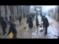 Priests scuffle at Bethlehem church