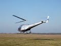 Enstrom F28 A helicopter take off