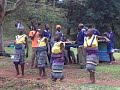 Orphans dancing for money in Uganda