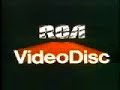 RCA Selectavision (CED) operation