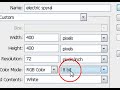 xxx Tutorial Photoshop how to create an electric spyral xxx