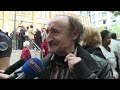les obs�ques de pierre mondy ont �t� c�l�br�es jeudi en l'�glise saint-honor�-d'eylau � paris. l'acteur et metteur en sc�ne est d�c�d� samedi matin � l'�ge d...