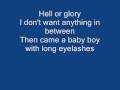 falloutboy she's my winona with lyrics