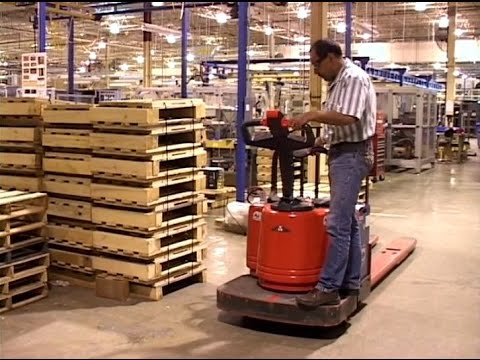 how to drive a electric pallet jack