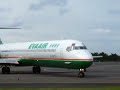 エバー航空 MD-90＠仙台空港