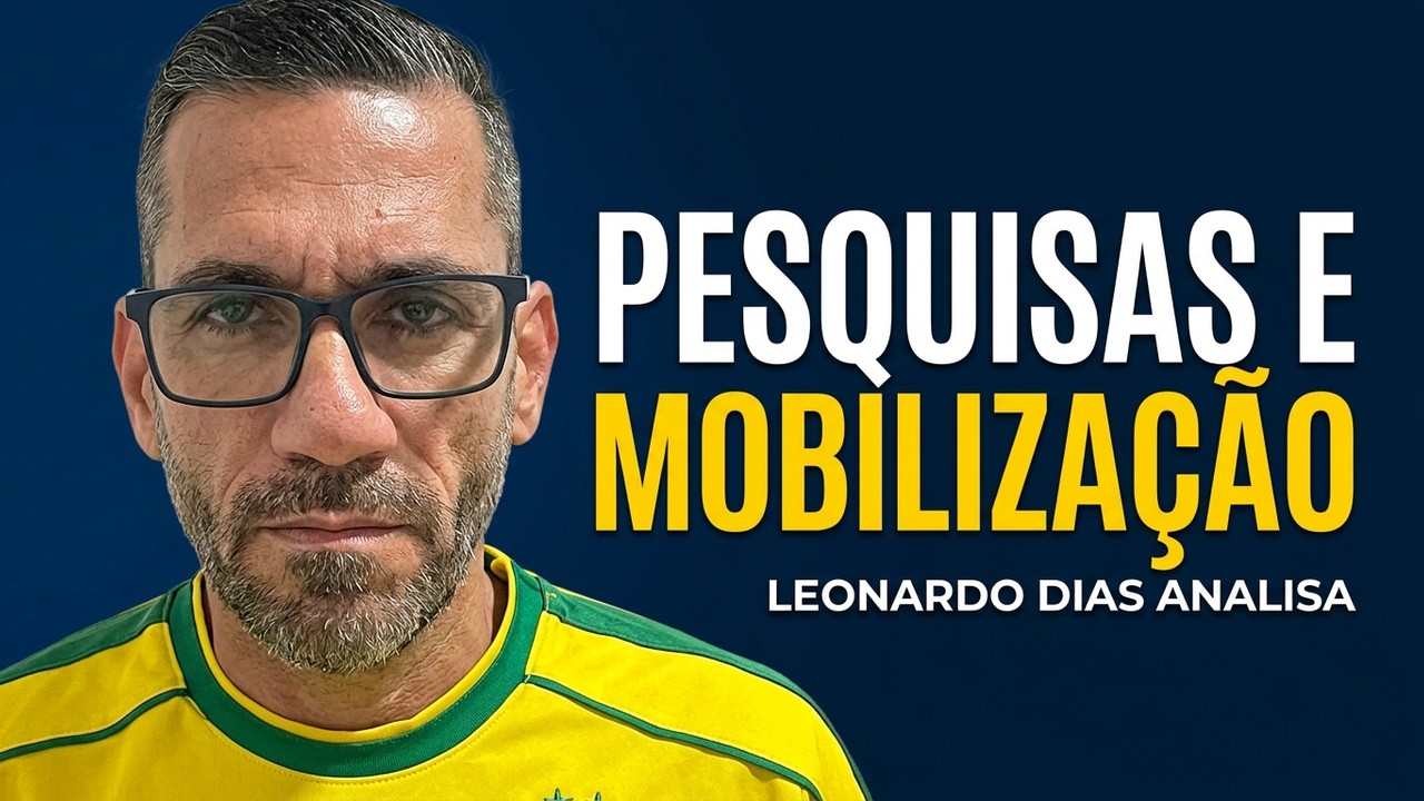 Pesquisas e mobilização: Leonardo Dias analisa a campanha de Flávio