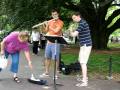 Two flutists at the Boston Commons #1