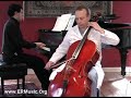 eric roter, m.d., a board-certified emergency physician performs with michael schneider.  learn more about music and medicine and the performers at www.ermusic.org.  dr. roter studied with nathaniel rosen, piatigorsky's protege.