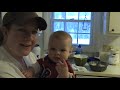 Joshua blowing raspberries