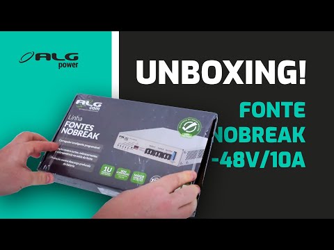UNBOXING! Ac/DC UPS -48V/10A