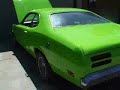 lime green duster