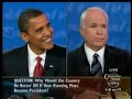Part 5 of 10 - Third and Final Presidential Debate - John McCain and Barack Obama, October 15, 2008