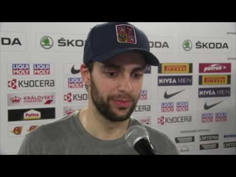 Robin Hanzl po středečním tréninku