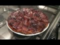 tarte de pomme tatin.