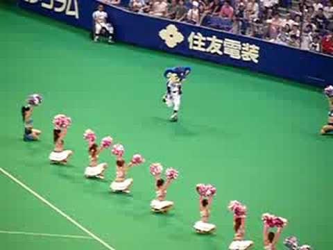 20080816　ドアラナゴドでバク転　つば九郎前転