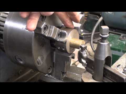 how to turn eccentric on lathe