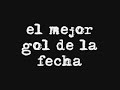 esta vez anduvieron inspirados los muchachos. el equipo del �dolo gan� 9 a 2 (eso dicen ellos). el agradecimiento a los camar�grafos suplentes: maxi y ale.