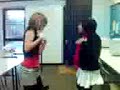 me and kirsti dancing