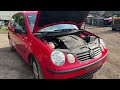 Volkswagen Polo IV 1.2 12V Sloopvoertuig (2002, Rood)