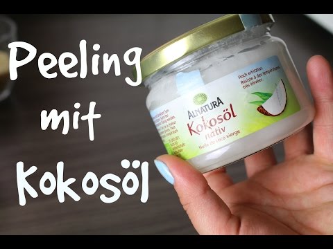 DIY ||  Körper- und Gesichtspeeling  mit Kokosöl ||  Pflegt und spendet Feuchtigkeit