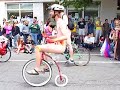 Naked Bicyclists at Fremont Fair 2007