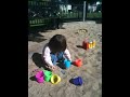 busy with sand
