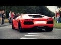 Exotic Cars Accelerating!! 599 GTO Aventador SLR Carrera GT SL65 Black Series Scuderia - 1080p HD