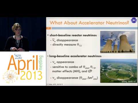 Neutrino - Dr. Geralyn Zeller (Fermi National Accelerator Laboratory) presents at the APS April Meeting 2013 in Denver on recent results from neutrino oscillation exper...