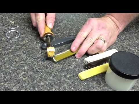 how to repair burnt laminate countertop