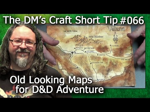 how to draw maps for d&d