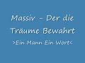 Massiv - DER DIE TRÄUME BEWAHRT