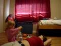 Kayleigh changing my diaper