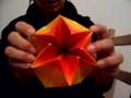 dobradura estrela