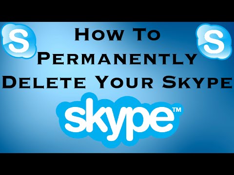 how to eliminate skype account