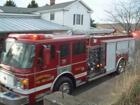 Kinsinger - January,5,2008 Augusta County Firemen,EMT's and Paramedics converged onto the Late Chief Herman Kinsinger's Dairy Farm for one last call to say Good-bye to a...