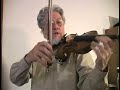How to Hold a Violin Bow-Sample Video from Violin Master Pro