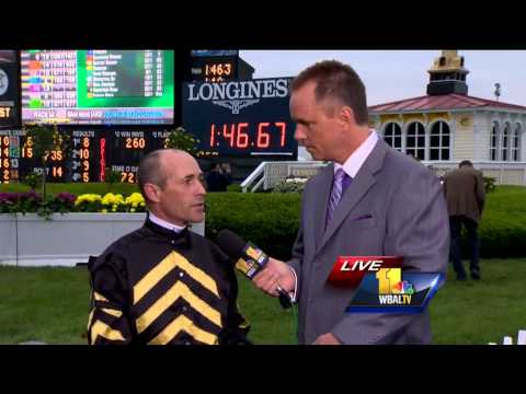 Oxbow jockey Gary Stevens on winning
