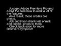 Believer Olympics: Milk Chug Challenge