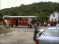 Bikers were resting between Lom and Vidin in Bulgaria