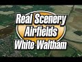 real scenery airfields - white waltham is the second in our new range of highly realistic and atmospheric airfields and airports designed exclusively for flight simulator x.

white waltham is located to the west of london heathrow airport and has been a very well known general aviation (ga) airfield for many years, where countless pilots have learned the art of flying. real scenery - white waltham is based on real photographic ground textures, ensuring absolute accuracy in this area.

the airfield has been painstakingly created to the very highest standards by our in-house development team and includes all the major buildings that make white waltham instantly recognisable to anybody who has visited it. a wholly new feature in this release is the appearance of snow on the ground during december and january, thanks to unique technology not found in any other product!

from the authentic buildings and realistic textures to the static and ai aircraft and animations, there really is no more faithful rendition of white waltham than this add-on. below is a quick summary of the airfield features, but be sure to see the more info page for the full list! 

feature summary

    * aerial photography provides 100% accuracy of airport and surroundings 
    * white waltham can be used with the default fsx ground textures or blends in perfectly with our vfr real scenery add-ons.
    * optimised for fsx
    * all major buildings accurately modelled and located
    * ground snow texture available during december and january
    * high resolution (10 metre) terrain mesh
    * custom night textures for ground and buildings
    * animated people, aircraft and vehicles
    * flocks of birds fly above the airfield!
    * unique tool for performance customisation