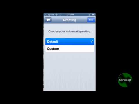 how to turn voicemail on iphone 5