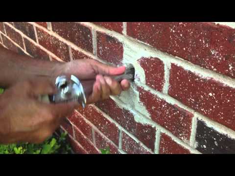 how to fix outside faucet leak