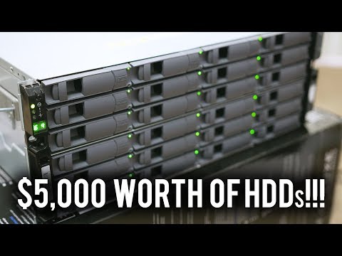 Building our 10 Gigabit 192TB Storage Server! FINALLY!!