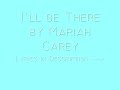 I'll be There by Mariah Carey [Lyrics]