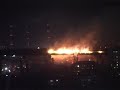 Пожар на строящемся мосту (Владивосток) часть 1.avi