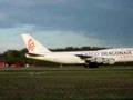 Dragonair Cargo Boeing 747-300F takeoff in Frankfurt