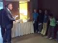 Huldiging jonge redders in Kruiningen